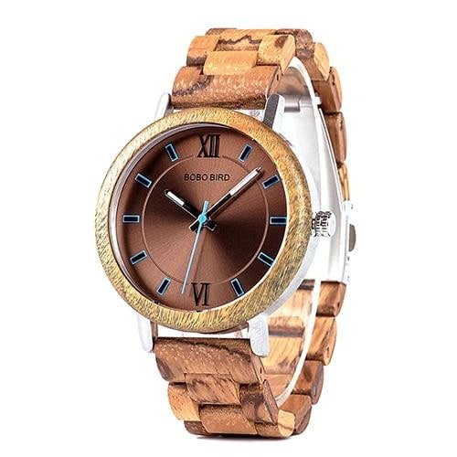 MONTRE EN BOIS HOMME ET FEMME Pendora - Bois Eden