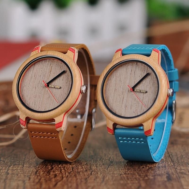 MONTRE EN BOIS HOMME ET FEMME Puka - Bois Eden