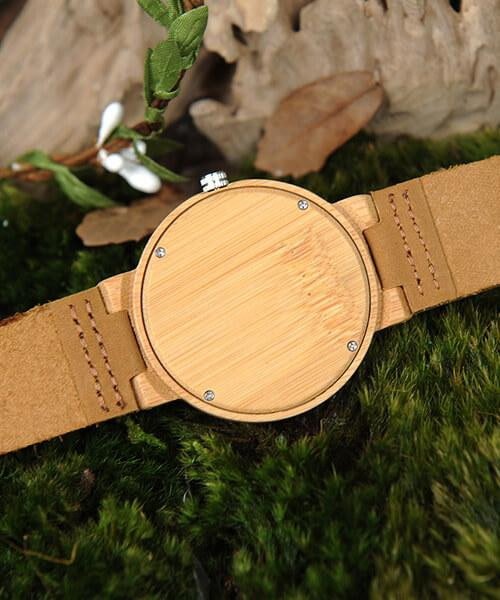 MONTRE EN BOIS HOMME Loup - Bois Eden