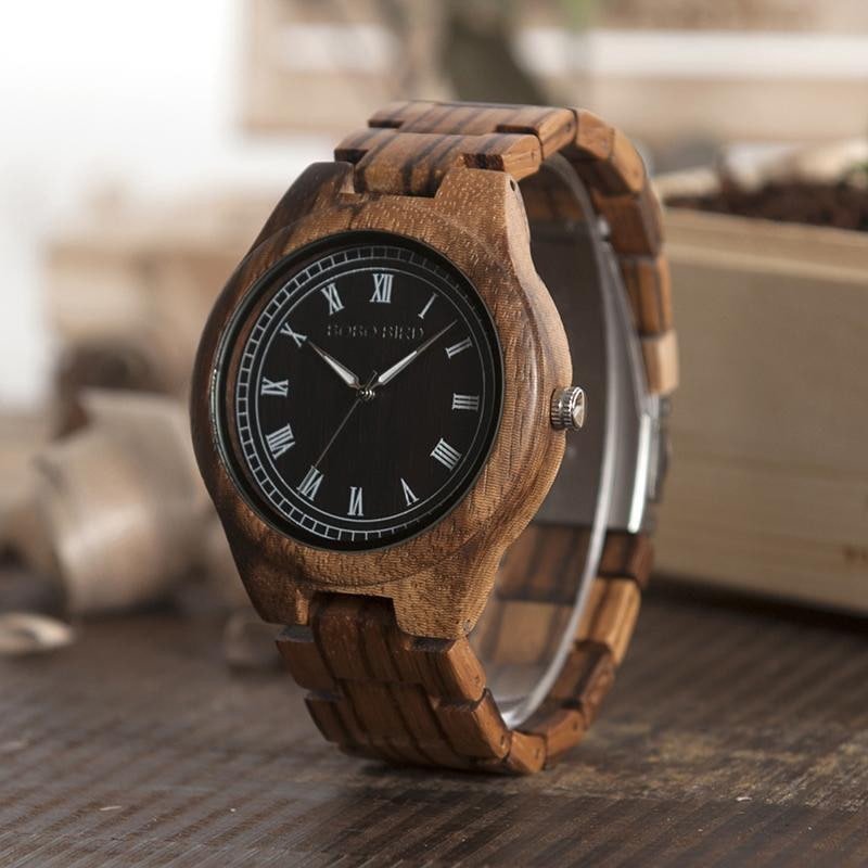 MONTRE EN BOIS HOMME Machu - Bois Eden