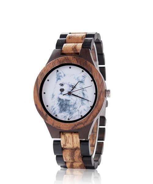 MONTRE EN BOIS HOMME Matra loup - Bois Eden