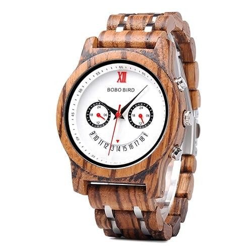 MONTRE EN BOIS HOMME Pagosan - Bois Eden