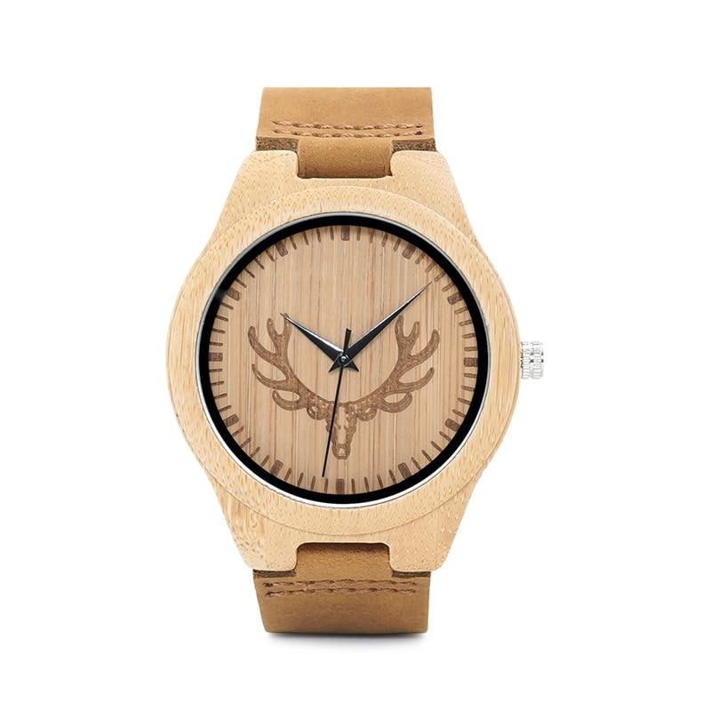 MONTRE EN BOIS HOMME Pantana - Bois Eden