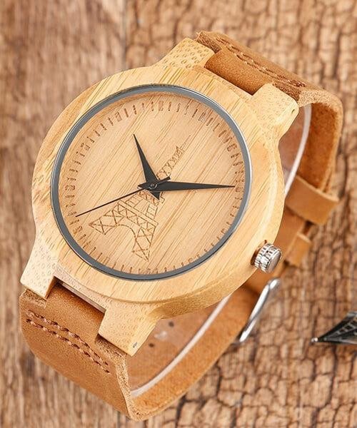 MONTRE EN BOIS HOMME Paris - Bois Eden