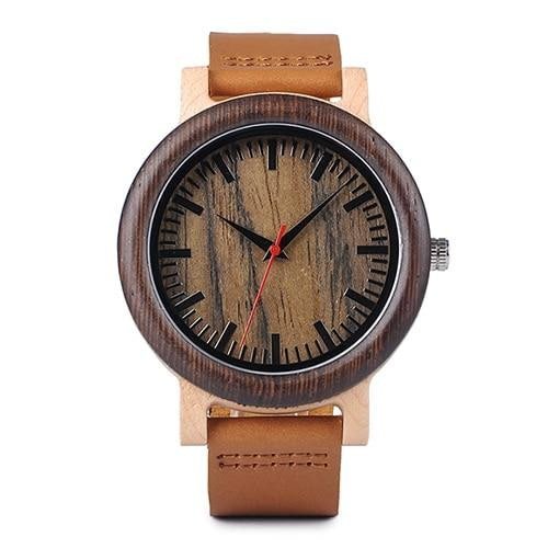 MONTRE EN BOIS HOMME Rihinan - Bois Eden