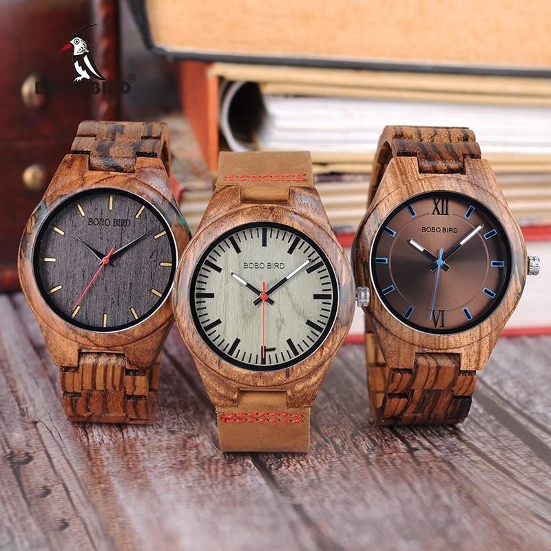 MONTRE EN BOIS HOMME Templa - Bois Eden