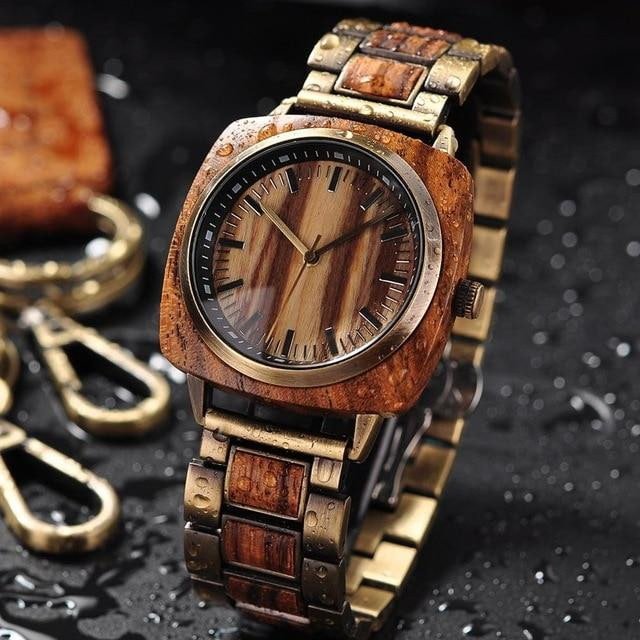 MONTRE EN BOIS HOMME Toscan - Bois Eden