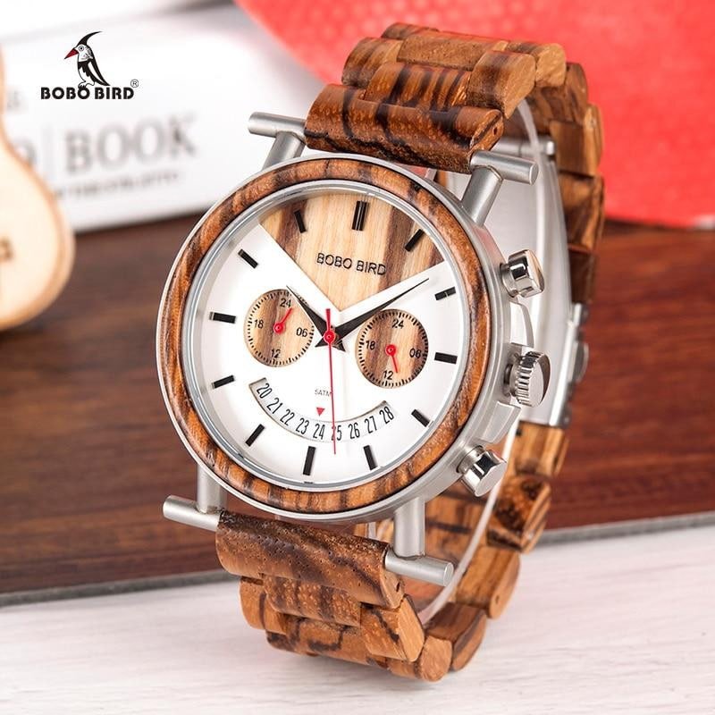 MONTRE EN BOIS HOMME Unatua - Bois Eden