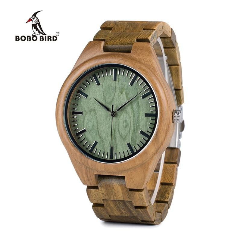 MONTRE EN BOIS HOMME Vertigo - Bois Eden