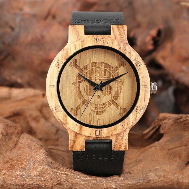 MONTRE EN BOIS HOMME Ziopto - Bois Eden