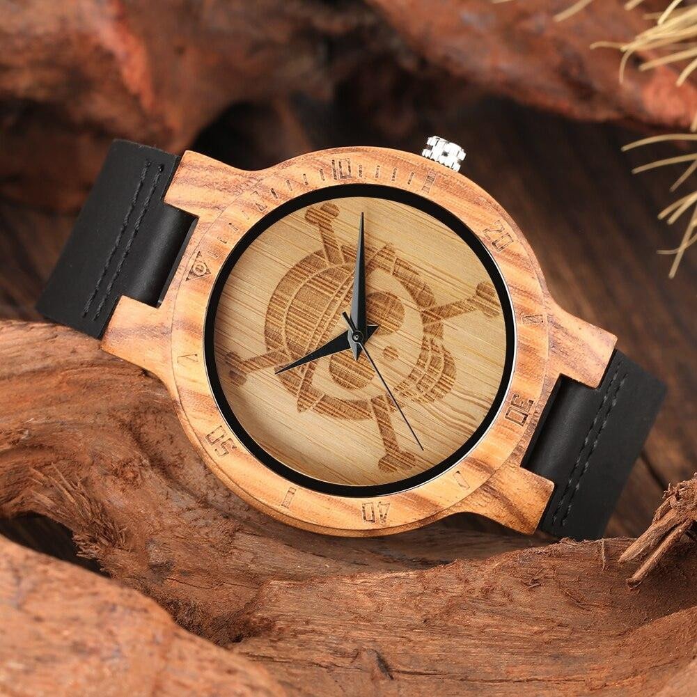 MONTRE EN BOIS HOMME Ziopto - Bois Eden