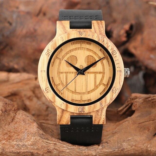 MONTRE EN BOIS HOMME Ziopto - Bois Eden