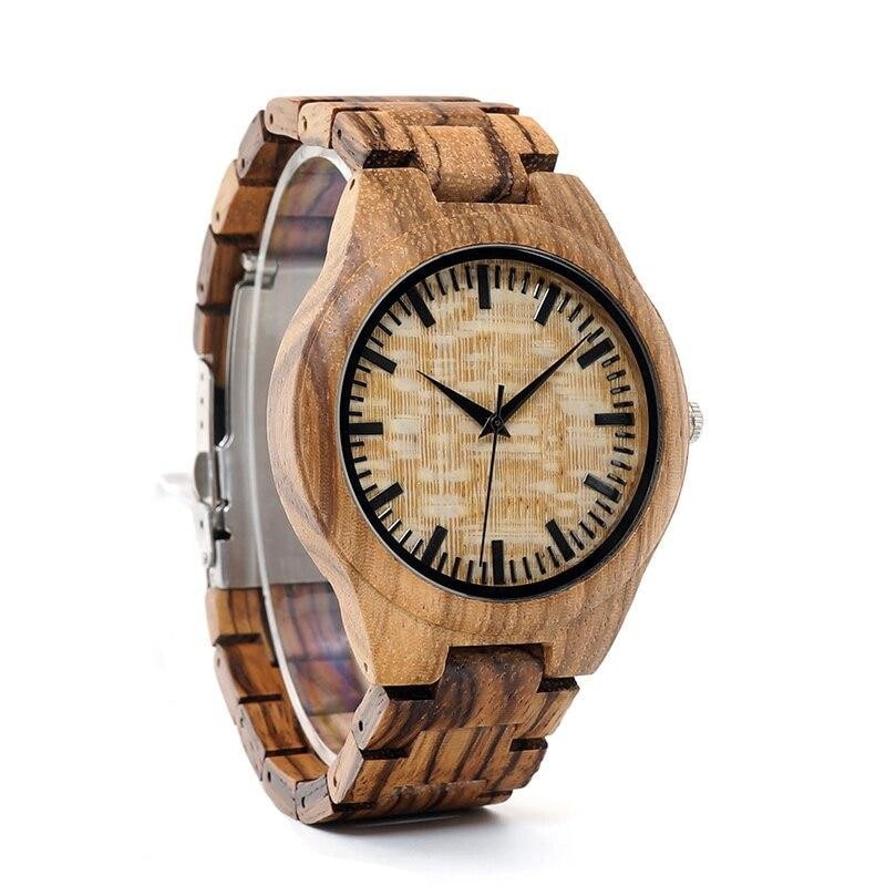 MONTRE EN BOIS HOMME Zomdo - Bois Eden