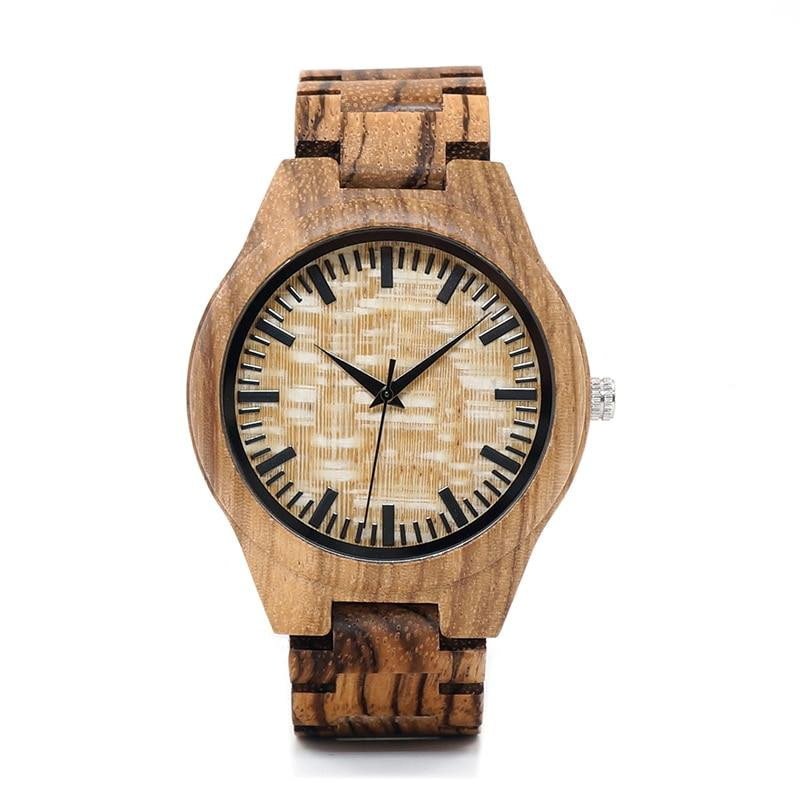 MONTRE EN BOIS HOMME Zomdo - Bois Eden