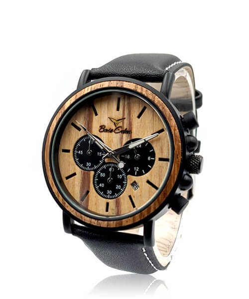 MONTRE EN BOIS PREMIUM MIXTE BE Terrabiome - Bois Eden