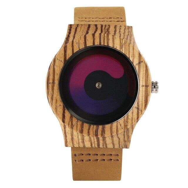 MONTRE INSOLITE EN BOIS HOMME BE Pulsar - Bois Eden